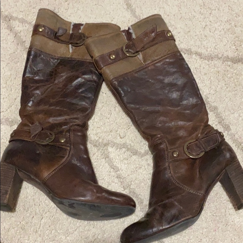 Nine West leather boot